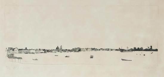 Venetian Landscape by Patrick Procktor, circa 1978