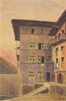 La maison de Victor Hugo à Pasajes - A. Buffier