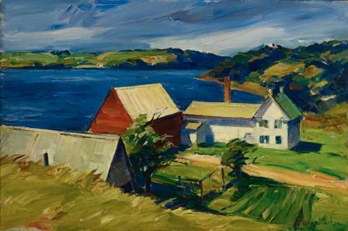 Maine House by John Fulton Folinsbee, 1938