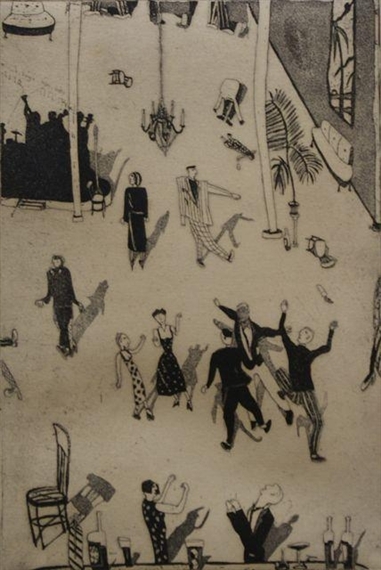 Adam Rish | Invitation to dance; Man and Superman (1979) | MutualArt