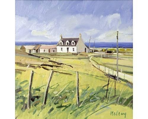 Small crofts, Iona by Robert Kelsey