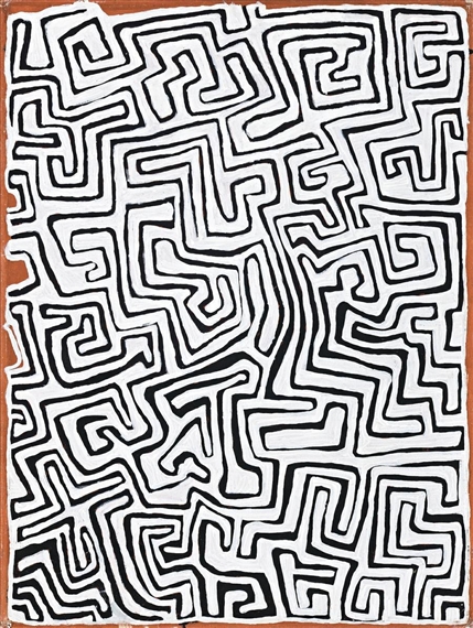 TJAMU TJAMU by Jackie Kurltjunyintja Giles Tjapaltjarri, 2005