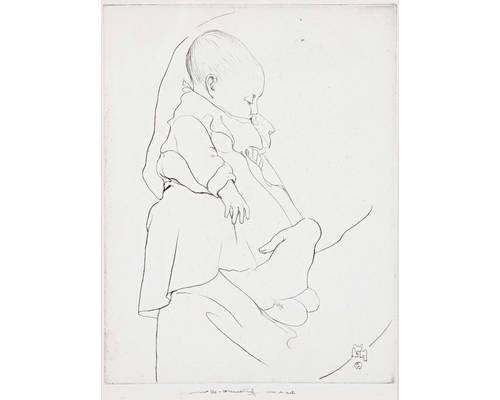 L'enfant satisfait by William Lee-Hankey