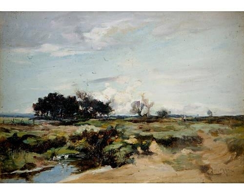 'Tents Muir near Tayport' by Joe Milne, 1891