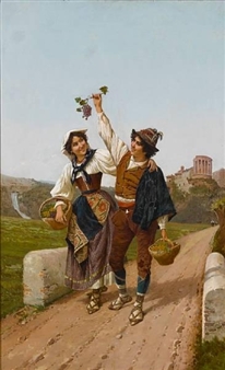 On the road to the market - Filippo Indoni
