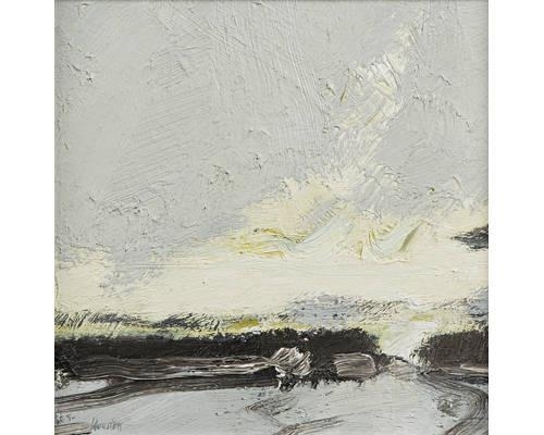 Winter landscape by John Houston, 1977