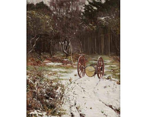 The timber wagon by Arthur Melville, 1877