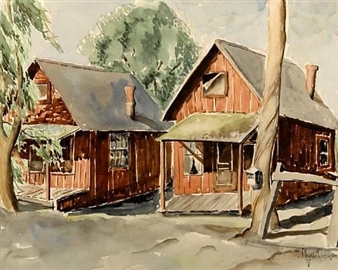 Barrio afternoon, near Dana Point - Mabel Hutchinson