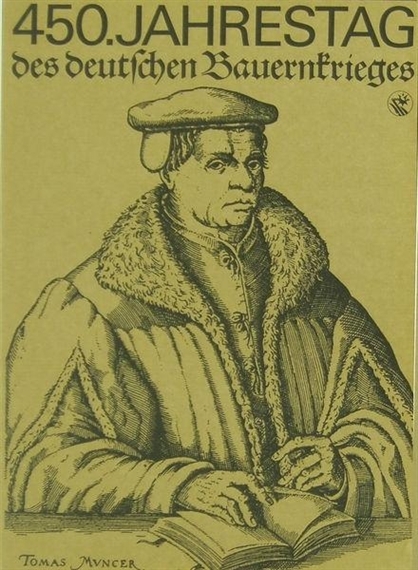 5 works: Engel der Geschichte Nr. 22 "Bauernkriegsengel" by HAP  Grieshaber, 1975
