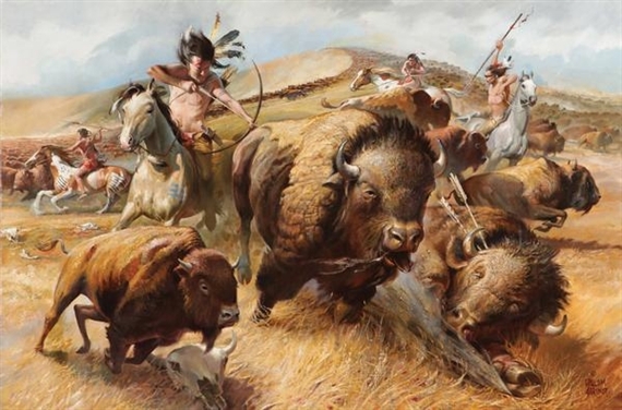 Prairie Thunder by William Harry Ahrendt