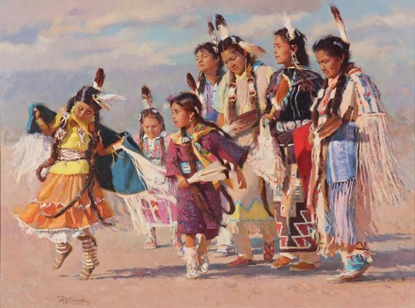 R.S. Riddick | The Blessing Dance (1992) | MutualArt