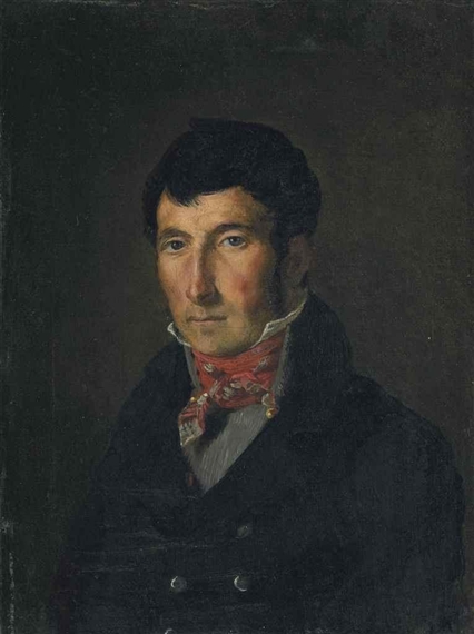 Portrait de Fougerat by Eugène Delacroix