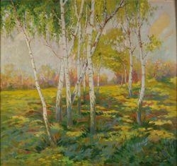 Birch trees - František Šindler