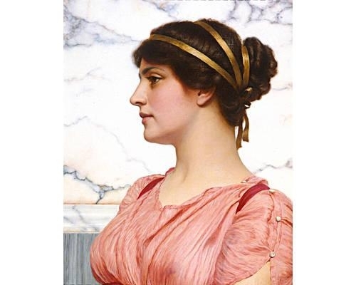 Roman Beauty by John William Godward, 1908