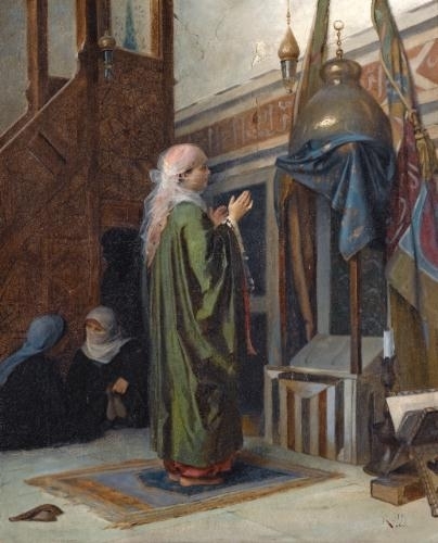 In the Mosque by Theodoros Rallis