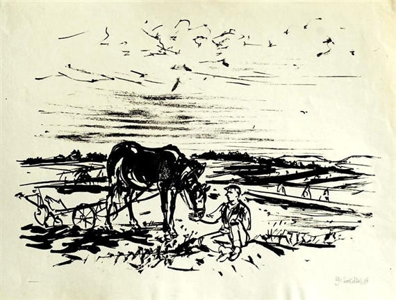 Rest by Vojtěch Sedláček, 1959