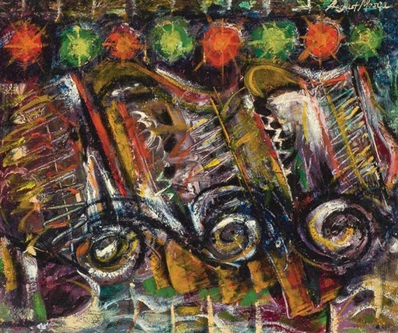 August Mosca | Motion and Speed (1939) | MutualArt