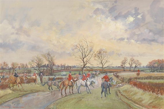A Check - Bedale Thrintoft Moor Lane by Robin Furness, 1981