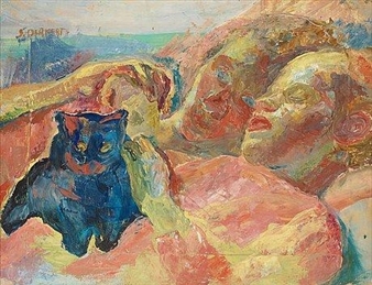 Två och en kattunge - Siri Derkert