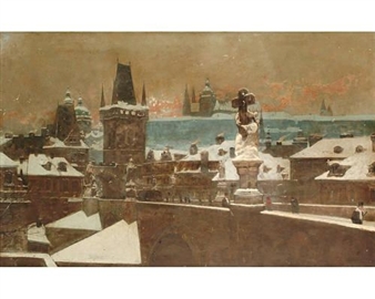 The Charles Bridge, Prague - Franta Vysekal