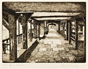 The Rows, Chester - Bruce Irving