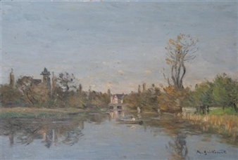 Spring Afternoon - Jean Baptiste Antoine Guillemet