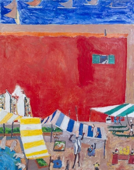 Paton Miller | Market Stalls (1981) | MutualArt
