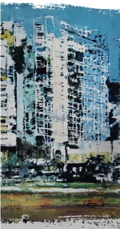 Philippe Cognée – A Sea of Sand - Litvak Contemporary