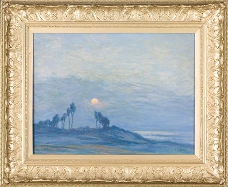 Sunset Over the Trees by Birger Sandzén, 1910