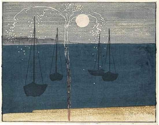 The Skyrocket by B.J.O. Nordfeldt, 1906