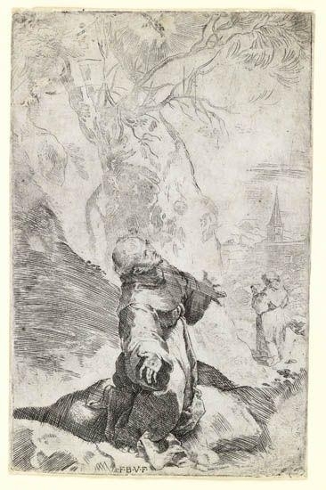 Saint Francis Receiving the Stigmata by Federico Barocci, circa 1581