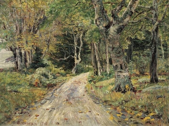 Road Through the Trees by Edward Parker Hayden, 1900