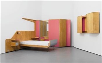 'Camera per ragazz', modular room for a teenager by Giotto Stoppino, 1955