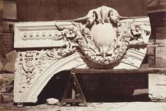 Le Nouvel Opéra de Paris, Sculpture Ornamentale, circa 1870 by Louis-Émile Durandelle, circa 1870