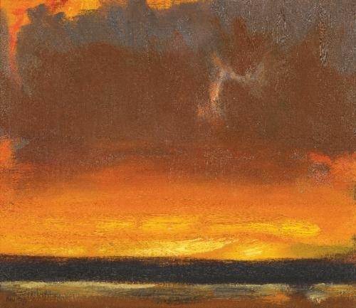 Sunset, Husinish by John Houston