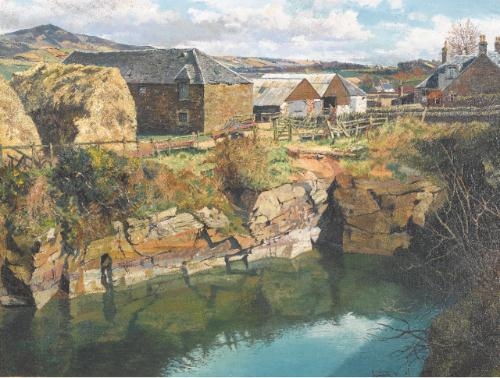 Artwork by James McIntosh Patrick‏, Quarry Farm, Made of oil on canvas