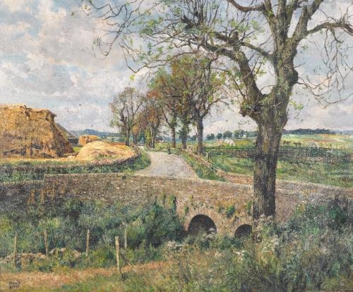 Artwork by James McIntosh Patrick‏, Ayrshire, Made of oil on canvas