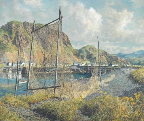 Hot Noon, Easdale near Oban by James McIntosh Patrick‏