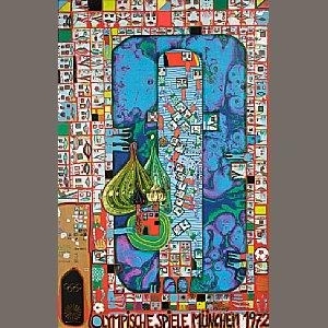 Olympische Spiele München by Friedensreich Hundertwasser, 1972