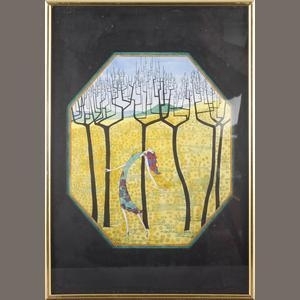 Illustration from "House of Masks" - Nellie Kirkham