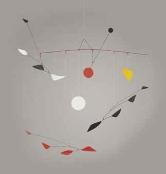 Horizontal with Pendants by Alexander Calder, 1961