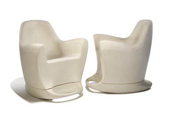 Pair of Flip outdoor rocking chairs - Marco Pocci