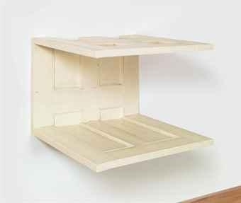 Artwork by Robert Gober, Untitled, Made of wood, enamel paint and steel