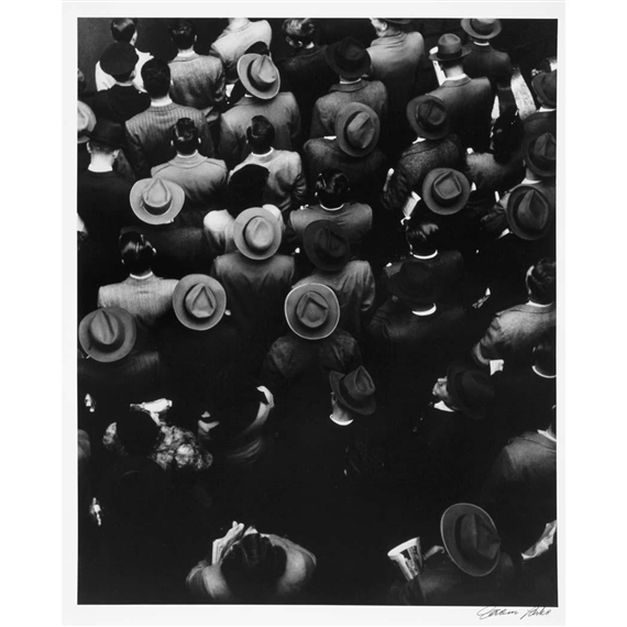 Staten Island Ferry Commuters by Gordon Parks, 1946