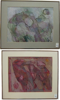 2 works: "Semi-Summer"; "Obscure Spring" - Evelyn Sheehan
