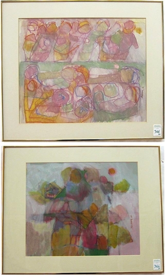 2 works: "On the Streets and Avenues"; "A Tangle of Spring" by Evelyn Sheehan, 1982-1989