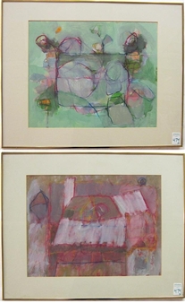 2 works:"Another Box"; "Diagram for Spring" - Evelyn Sheehan