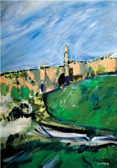 View of the old city, Jerusalem