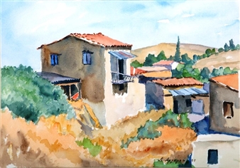 Mountain Landscape - Lazaris Argyrou