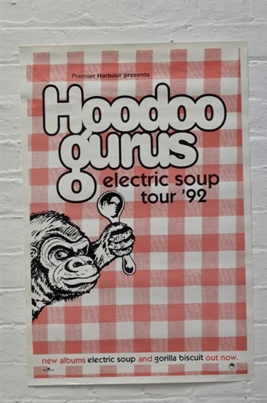 Hoodoo Gurus Magnum Cum Louder LP Record Photo Flat 12x12 Poster 